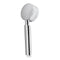 Bathroom Bath Round Handheld Shower Head Boost High Pressure w/ On Off Switch