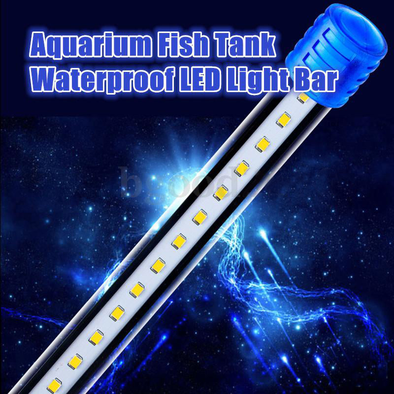 Aquarium Waterproof LED Light Bar Fish Tank Submersible Down Light Tropical Aquarium Product 5W 50CM