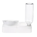 In 1 Cat Ears Shaped Cat Bowl and Bottle Pet Drinking Dispenser Feeder Fountain