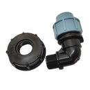 S60x6 IBC Ton Barrel Water Tank Valve Connector 20/25/32mm Elbow Outlet Adapter Barrels Fitting Parts