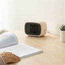 Jordan&Jurdy Portable Electric Air Heater Warm Fan Blower Small Handy Desktop Radiator Warmer