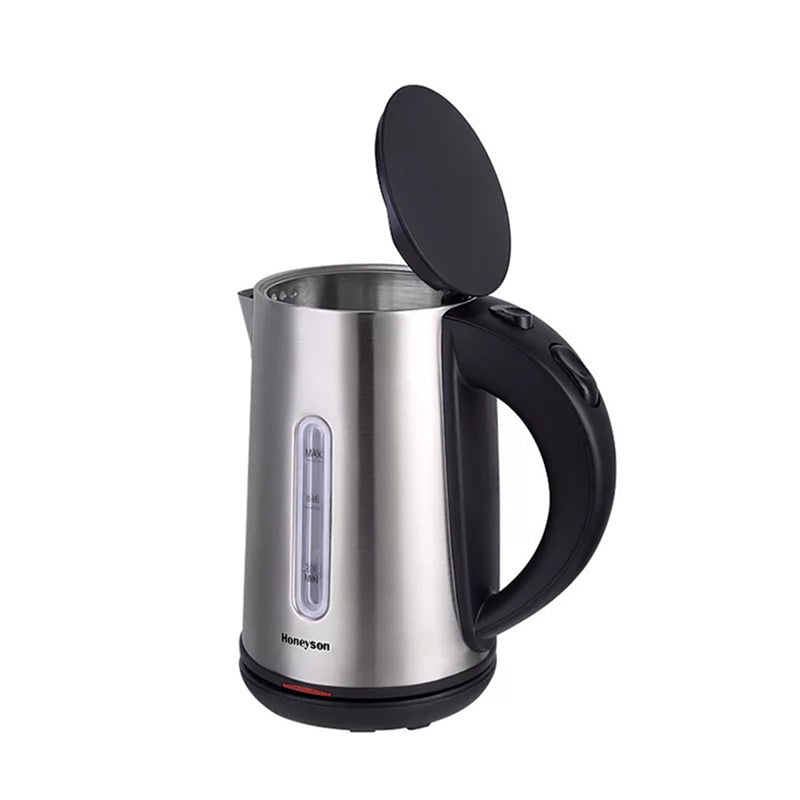 Honeyson 1L Electric Kettle Stainless Steel Electric Boil Water Level Kettle For Coffee Milk Tea