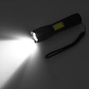 XANES 103C-COB T6+COB 1000Lumens 4Modes Brightness Zoomable Tactical LED Flashlight