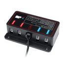 8PCS 16W 12V LED Car Emergency Strobe Warning Light Police Fireman Flashing Grill Fog Lamp Kit Yellow/White