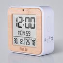 FanJu FJ3533 LCD Digital Alarm Clock Indoor Temperature Dual Alarm Snooze Backlight Function Date Display