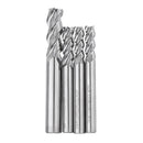 Drillpro 5/6/8mm 3 Flutes End Mill Cutter Tungsten Carbide Milling Tool for Aluminum