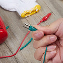 DANIU 10 Pieces 5 Colors Test Lead Set with Alligator Clip 20.5 inches 22AWG Copper Wire