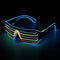 4 Modes LED Glow EL Glasses Party Flashing Festival Neon Wire Bar Party Light Up Goggles