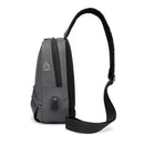 Xmund XD-DY10 5.7L USB Anti Theft Chest Bag Oxford Cloth Shoulder Bag Camping Travel Hiking Crossbody Bag