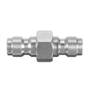 8mm Paintball PCP Quick Release Disconnect Coupler Doulbe Male Plug Connector