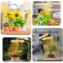 36W LED E27 Plant Growing Lamp Full Spectrum Indoor Plants Garden Flower Seeds Greenhouse Grow Light US Plug