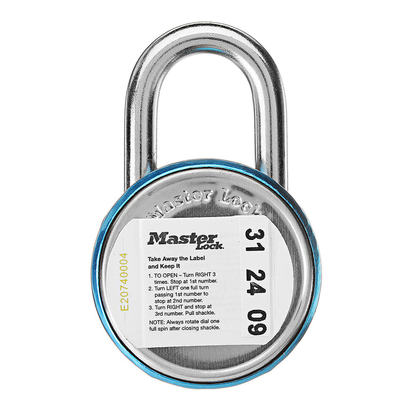 Standard Dial Padlock Anti-Theft Security Suitcase Luggage 3 Digit Fixed Combination Coded Lock