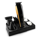 EU Plug 5IN1 220V Waterproof Hair Trimmer Barber Salon Hair Cut Tool Kit Clipper Beard Shaver Razor