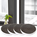 4Pcs/Set PVC Window Seal Stickers Self-adhesive Tape Dustproof Anti-noise Door and Window Sink Seals