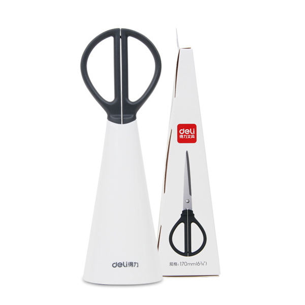 Deli 0601 Vertical Style Creative Scissors For Office And School Small scissors Supplies