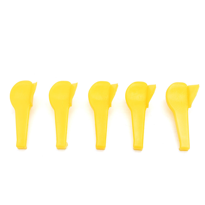 5pcs Yellow Nylon Tire Changer Machine Mount Demount Head Inserts