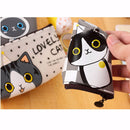 Cute Cartoon Cat Pencil Case Box Pens Storage Bag Pouch Stationary Makeup Bag