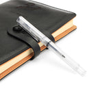 Transparent Fountain Pen 0.5mm Fine Nib Steel Ink Pens For Office Supplies School Gift Supplies
