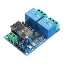 3pcs 5V ESP8266 Dual WiFi Relay Module Internet Of Things Smart Home Mobile APP Remote Switch
