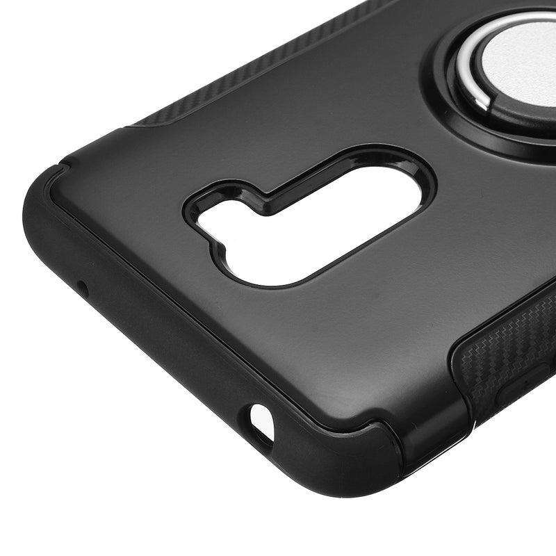 Bakeey Shockproof Ultra Thin Back Cover Protective Case with Ring Holder for Xiaomi Pocophone F1