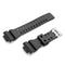 Replacement 16mm Rubber Black Watch Band for CASIO GA-100 G-Shock GA-120/300 With Buckle Repair Tool