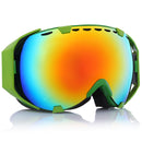 Outdoor Motorcycle Ski Goggles Spherical Dual Lens Snowboard Polarized Glasses