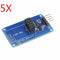 5Pcs Geekcreit ESP8266 Serial Wi-Fi Wireless ESP-01 Adapter Module 3.3V 5V