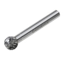 5 Types 6mm Shank Tungsten Carbide Burrs 50.35-60.65mm Rotary File Grinding Head Abrasive Tool