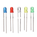 160pcs 3mm LED Diode Yellow Red Blue Green Light Assortment DIY Kit