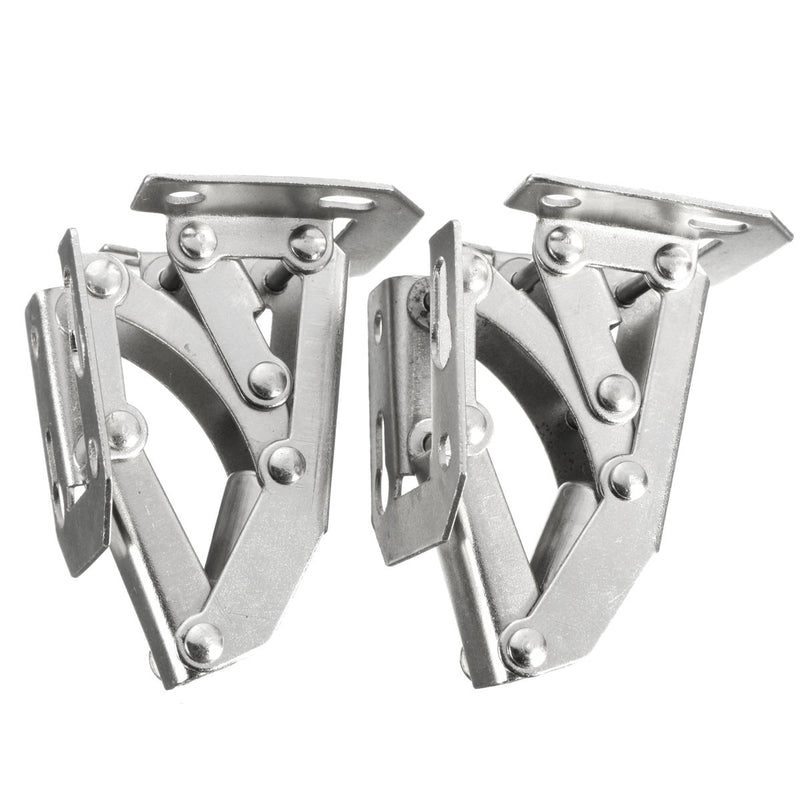 2pcs Cabinet Bridge Hinge Cupboard Door Hinge