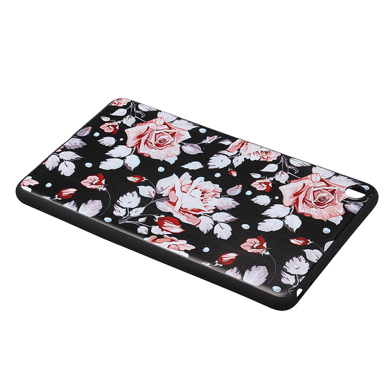 TPU Back Case Cover Tablet Case for Xiaomi Mipad 4 - Rose Version