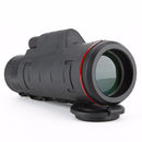 JINJULI 40x60 HD Mobile Telescope with Compass Portable Handheld Night Vision Low Light Binoculars