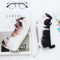 WAM PC-08 Simulation Cat Pencil Case School Stationery Pen Bag Multifunctional Cosmetic Bag