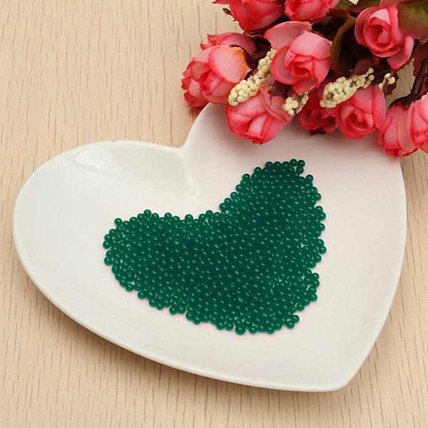 Water Plant Flower Crystal Soil Mud Pearls Gel Beads Jelly Ball Wedding Decor