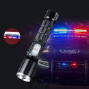 XANES 1303  T6 2000LM Brightness Zoomable Double Switch USB Rechargeable Tactical LED Flashlight