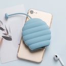 JORDAN&JUDY Silicone Key Pack Keychain Key Ring Clip Drawstring Storage Bag Pouch Outdoor Travel