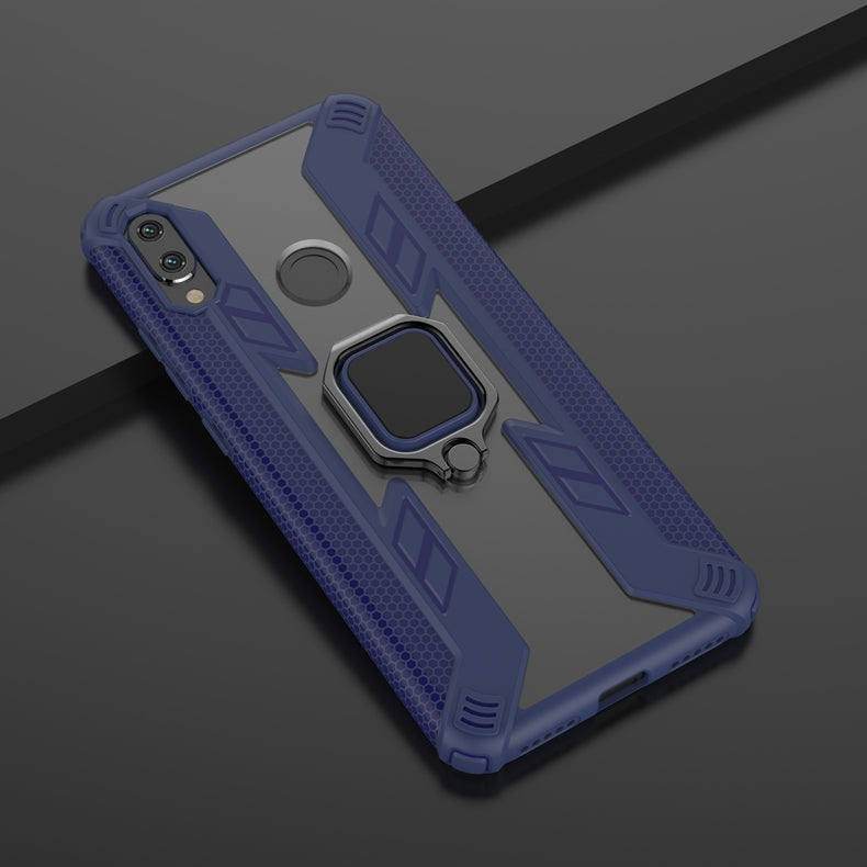 Bakeey Armor Shockproof Ring Holder Hard PC Protective Case For Xiaomi Redmi Note 7 / Redmi Note 7 PRO