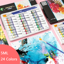 Marie's Gouache Paints 12/18/24/36 Colors 5/12ML Watercolor Paint Set Art Painting Drawing Pigment Profesional Art Tools