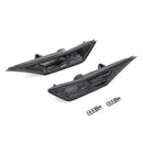 Pair Smoked Side Marker Signal Lights Replacement with T10 LED Bulbs for Honda Civic 16-18