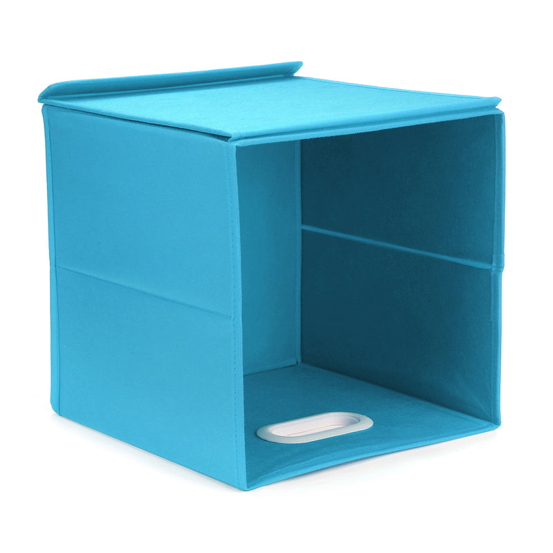 Non-woven Fabric Storage Box Folding Laundry Baskets Bin Closet Drawer Organizer Storage Baskets