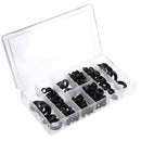 Suleve MXRW5 180Pcs Rubber O Ring Washer Grommets Ring Anti-slip Gasket Seal Assortment Set