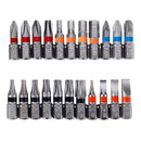 38PCS S2 Mini Ratchet Wrench Socket Screwdriver Screw Driver Set 1/4 Socket Hex Torx Slot Bit Bike Hosehould Repair Tool