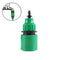 10Pcs Garden Water Quick Coupling 1/4 Inch Hose Quick Connectors Garden Irrigation Pipe Connectors Homebrew PVC Watering Tubing Fitting