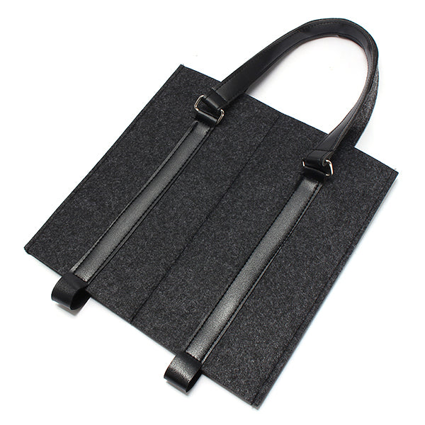 KCASA KC-BC02 Wool Felt Two Water Wine Bottle Carrier Bag Champagne Travel Tote Bag Holder Organizer