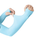 Naturehike NH18X001-T Icy UV Protection For Men And Women Sun Protection Cycling Driving Arm Sleeves