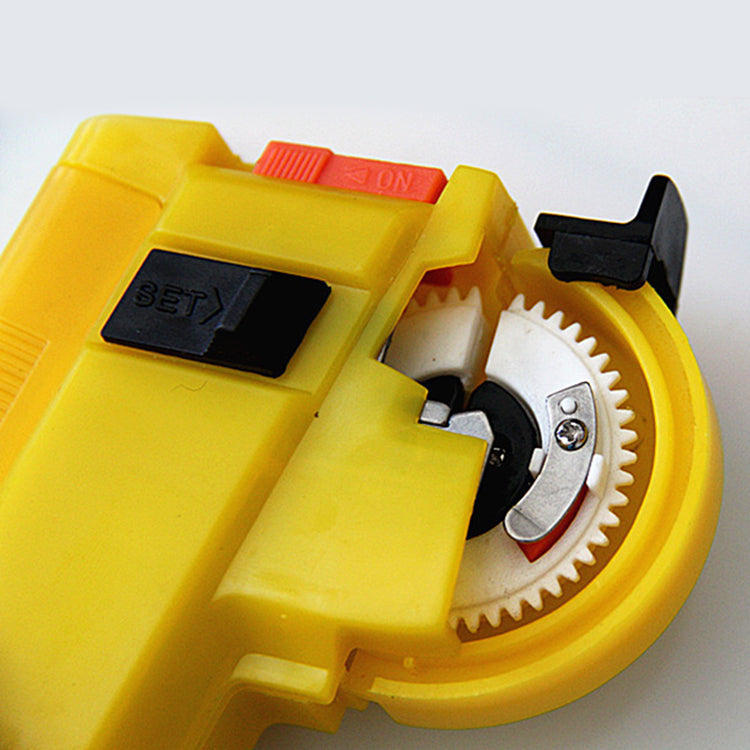 ZANLURE ABS Yellow Electric Fishing Hook Tier Automatic Tying Fishing Hook Device
