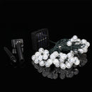 9.5M 50 LED Solar Fairy Bulb String Light 8 Modes Outdoor Indoor Garden Wedding Holiday Lamp Decor