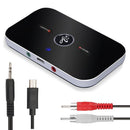 Bakeey B6 2 In1 LED Indicator bluetooth Wireless Transmitter Receiver A2DP Audio Adapter Aux 3.5mm Audio Player For TV Home Stereo Cellphone MP3 Player