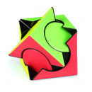 QiYi Six Spot Irregular Style ABS Colorful Magic Cube Puzzle Education Toy for Children Gift