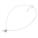 Retro Pearl Necklace Cute Fashion High Polished Dolphin Pendant Chain Jewelry for Women Men Gift